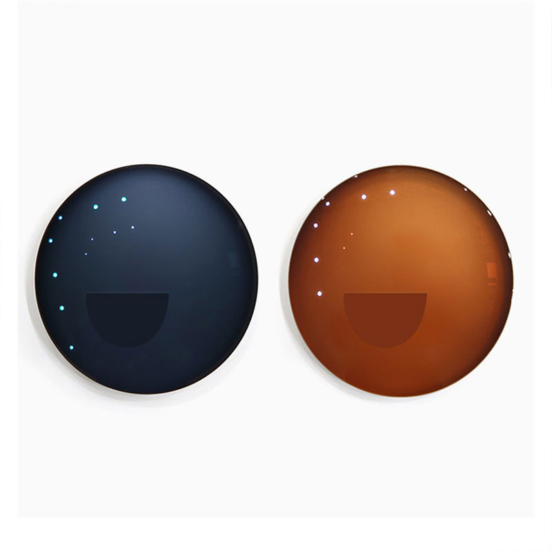 1,56 bifokal fotokromisk platt lins HMC/SHMC