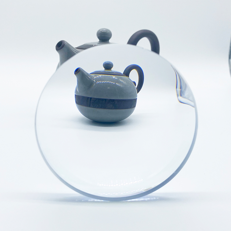 1,74 halvfärdig blå block enkelseende lins