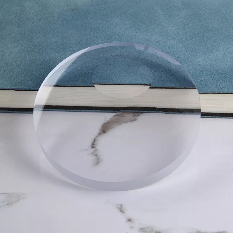 1,56 halvfärdig bifokal lins med rund topp